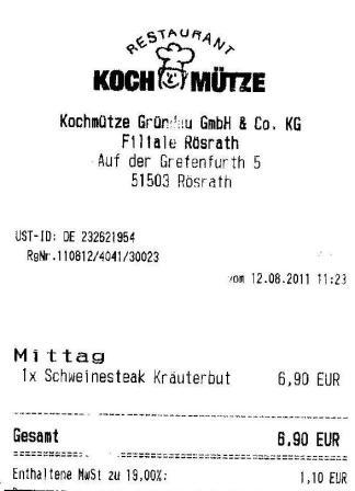 dmrs Hffner Kochmtze Restaurant